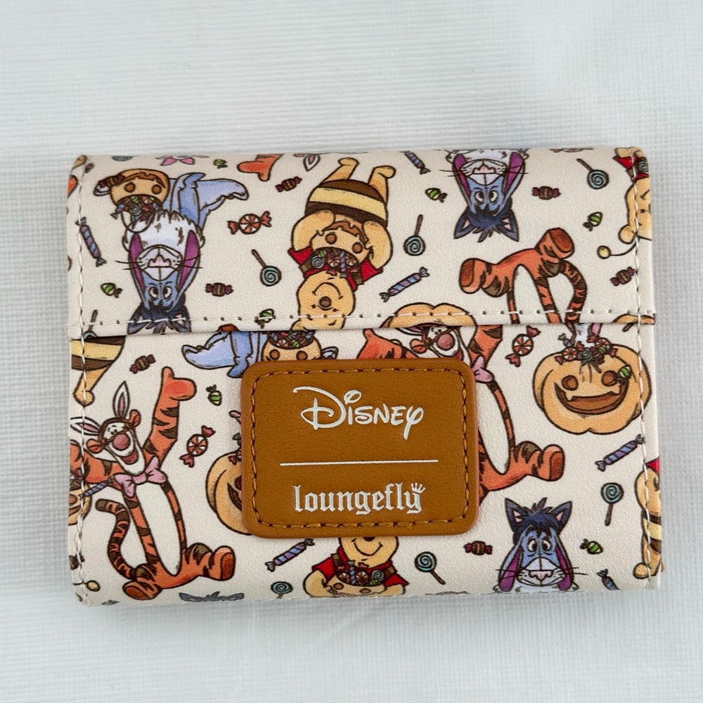 Disney LOUNGEFLY Winnie The Pooh Halloween Wallet